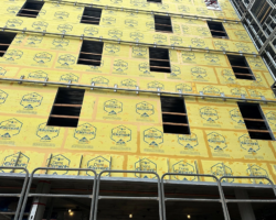 BSU Residence Hall Exterior Sheathing Systems