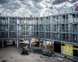 BSU New Resident Hall Cold Formed Metal Framing